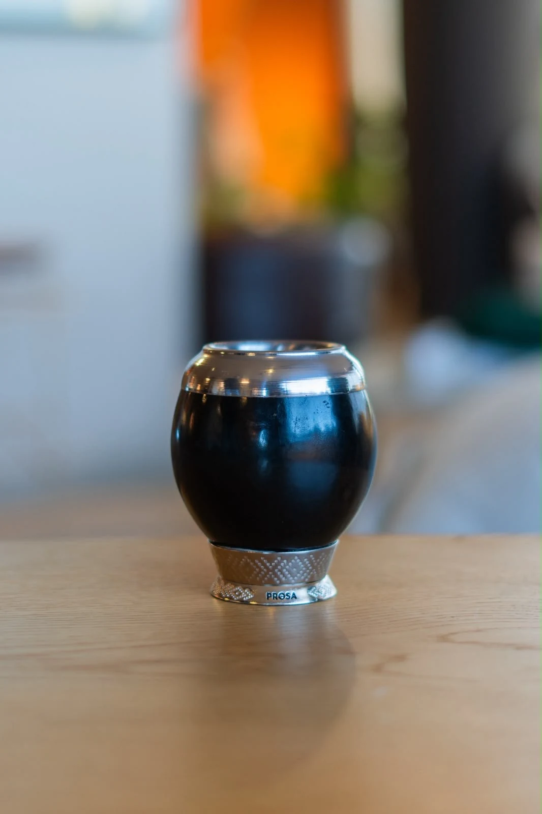 Mate Porongo Coquito Premium Negro