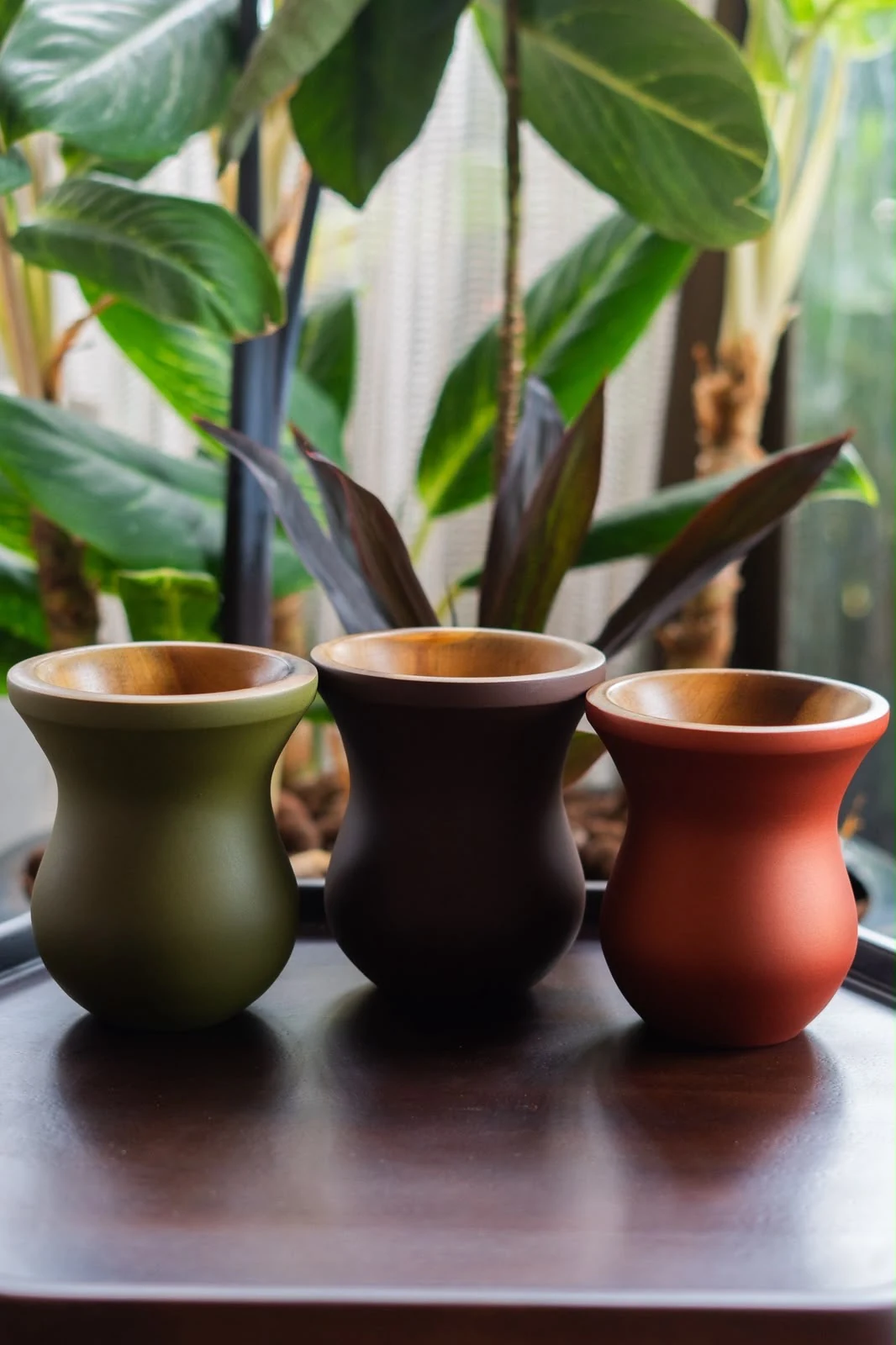 Mate Madera Imbuia Opaco